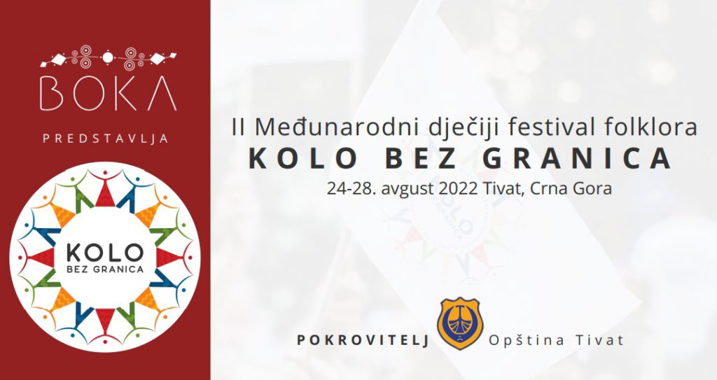 Kud „boka Iz Tivta Organizuje Drugi Međunarodni Dječji Festival