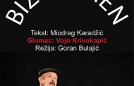 Višestruko nagrađivana  monodrama „Bizmismen“, biće izvedena na sceni Nikšićkog pozorišta