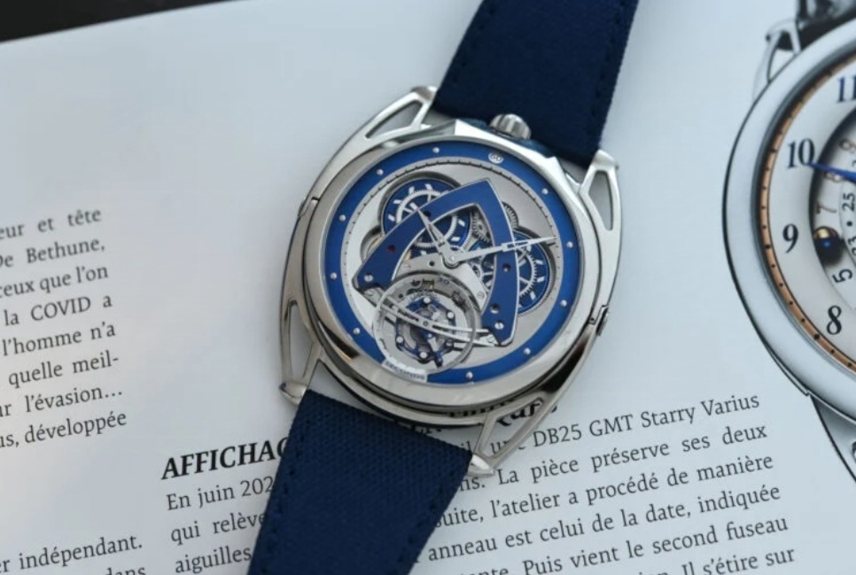 Zadivljujuća ljepota De Bethune DB28XP čeličnih zupčanika Tourbillon